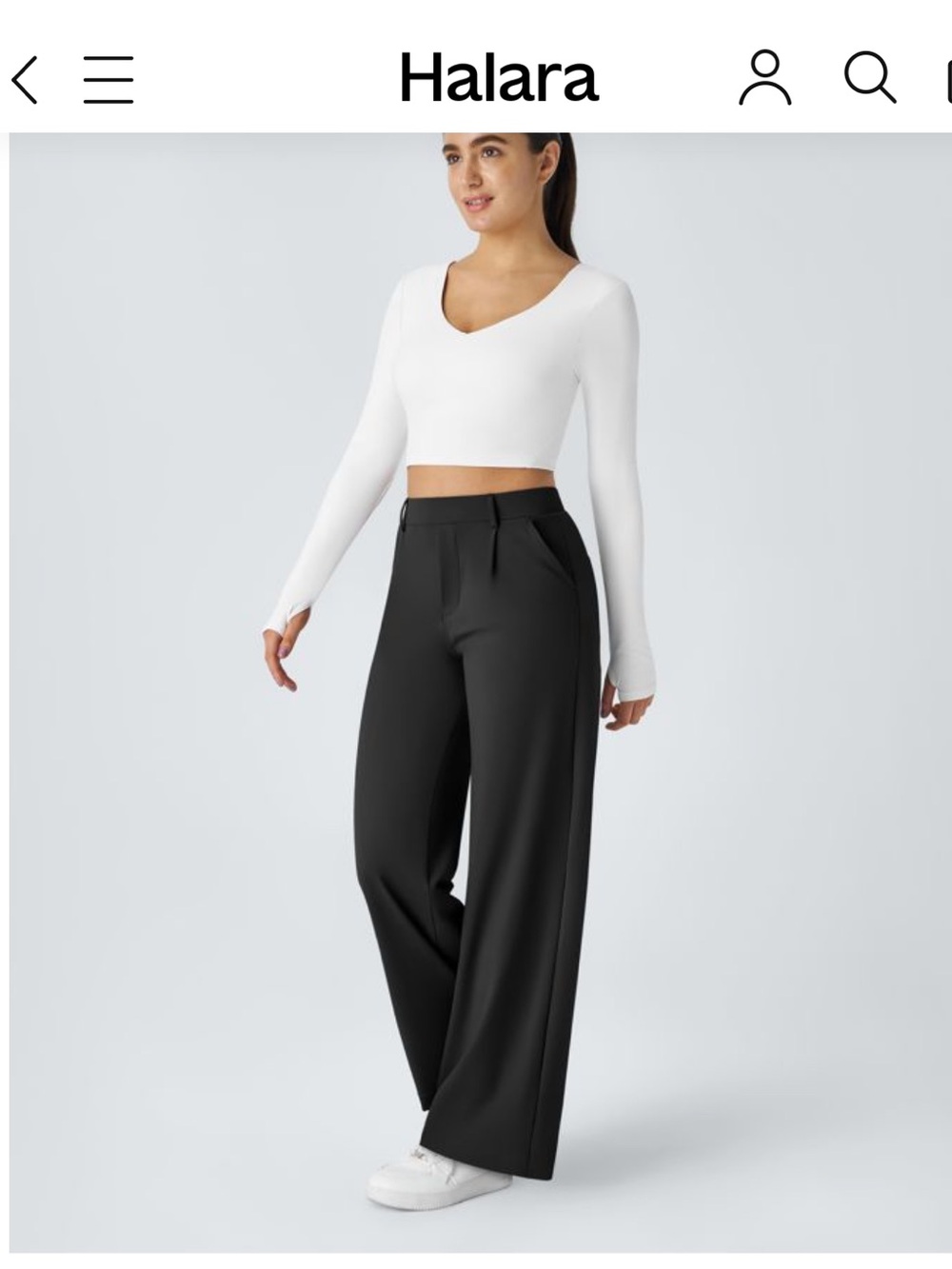 XS Tall Halara Workleisure Pants